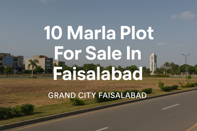 10 Marla Plot For Sale In Faisalabad