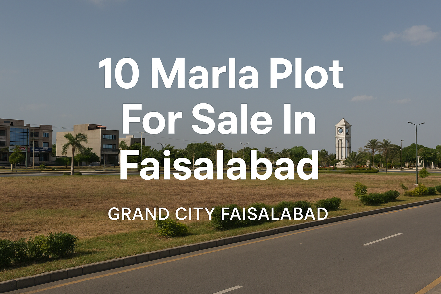 10 Marla Plot For Sale In Faisalabad