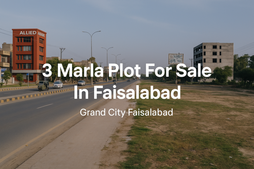 3 Marla Plot For Sale In Faisalabad