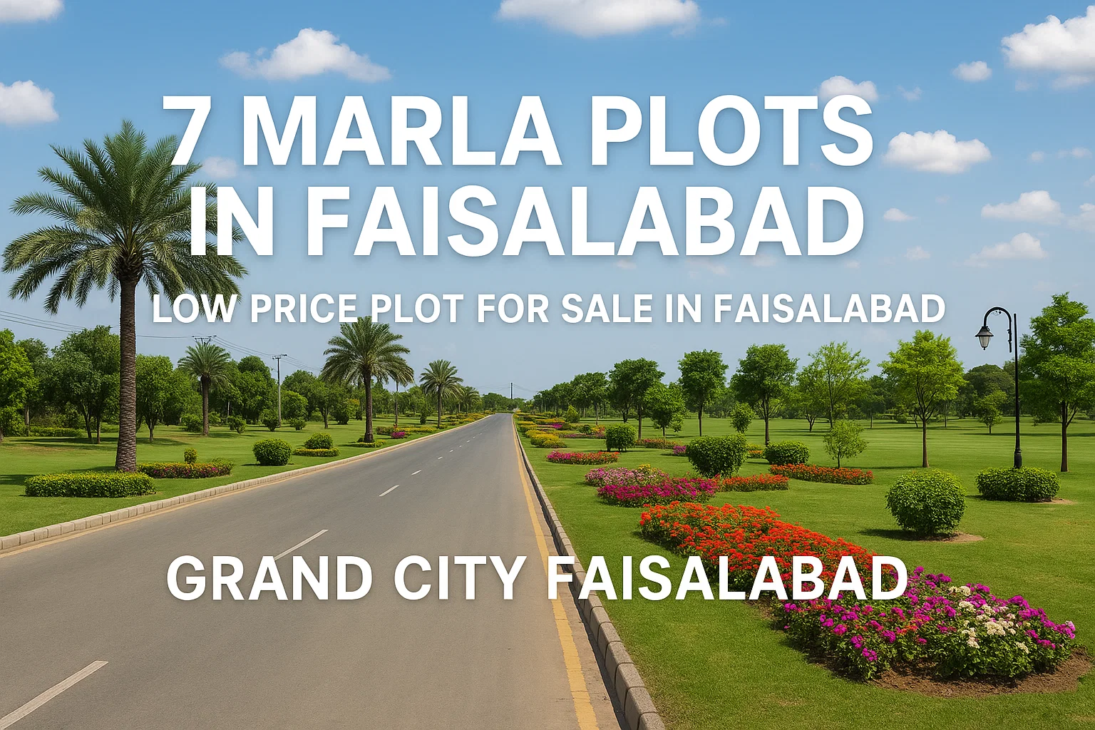 7 Marla Plots in Faisalabad
