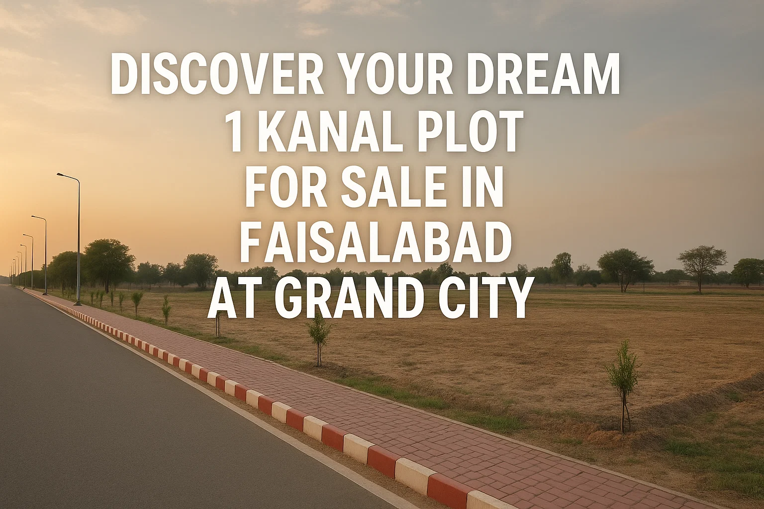 1 Kanal Plot for Sale in Faisalabad